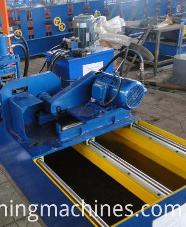셔터 문 롤 성형 기계 시스템 - 전단 시스템 Shutter Door Roll Forming Machine System--shearing system
